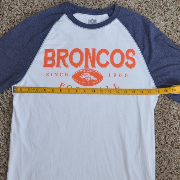 NFL Team Apparel Broncos Long Sleeve Shirt Men M - Picture 8 of 10